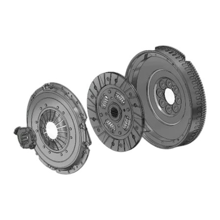 VW GOLF4 Bora A3 1.9TDI AGR 1998- Debriyaj Seti Volant 02A141165G Wisco