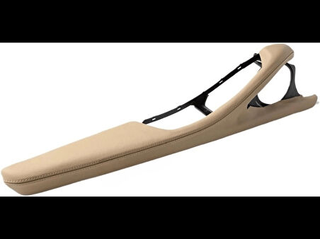 Kapı Tutamağı F10+LCI Ön Sol; Bej Deri Kaplamalı