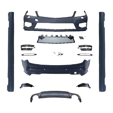 Mercedes W204 2011-2013 Gövde Kiti Far Yıkamalı PDCli Ön Arka Çıkış Marşpiyelli AMG 2048808147 Wender