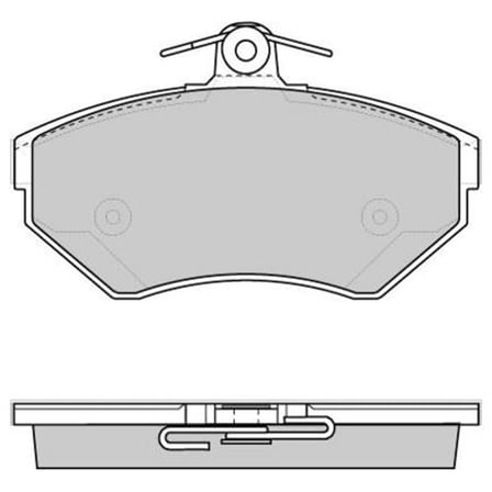 VW Golf 1997-2005 Fren Balata Ön 1HM 698 151A Nextpart