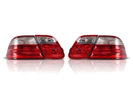 Mercedes Benz W210 2000-2002 Komple Stop Set 4ad Füme Sinyal Avg 2108208564 Wender