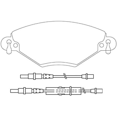 Citroen C5 2004-2008 Fren Balata Ön Fisli 1611456480 Nextpart