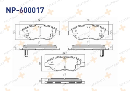 Fiat Egea 2015- Fren Balata Ön Ikazli 77368553 Nextpart
