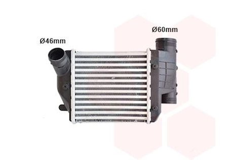 Audi A6 (4F2) 2.7 - 3.0 TDI 2004-2011 Turbo Radyatörü Intercooler 205X203X62 4F0145805AF Wisco