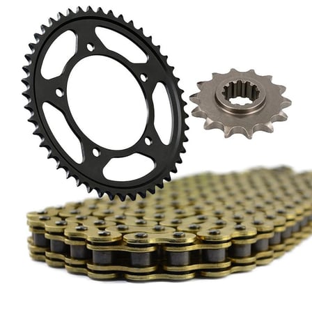 KAWASAKİ NİNJA 300 - Z300 ZİNCİR DİŞLİ SETİ ORİNGLİ (ZİNCİR KMC MARKA) ARSMOTO