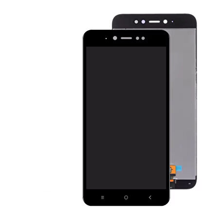 Xiaomi Uyumlu Redmi Note 5A Prime Lcd Ekran Dokunmatik Siyah Çıtasız