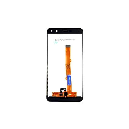 Huawei Uyumlu Y6 2017 Lcd Ekran Siyah Çıtasız