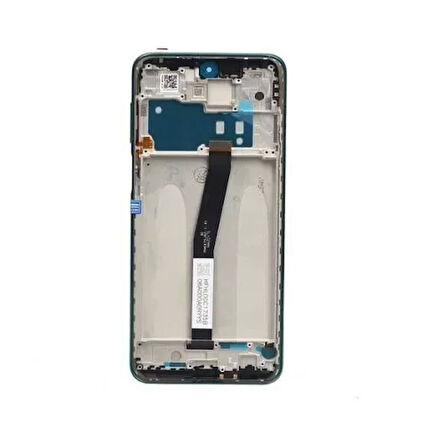 Xiaomi Uyumlu Redmi Note 9s Lcd Ekran Yeşil Çıtalı