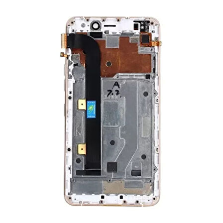 General Mobile Uyumlu Discovery Gm5 Plus Lcd Ekran Gold Çıtalı