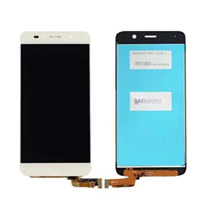 Huawei Uyumlu Y6 Lcd Ekran Gold Çıtasız
