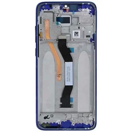 Xiaomi Uyumlu Redmi Note 8 Pro Lcd Ekran Mavi Çıtalı Servis Tek Hatlı