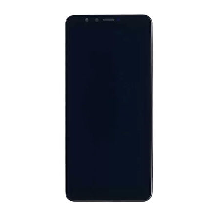 Huawei Uyumlu Y9 2018 Lcd Ekran Siyah Çıtalı