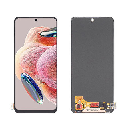 Xiaomi Uyumlu Redmi Note 12 4G Lcd Ekran Dokunmatik Siyah Çıtasız OLED