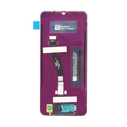 Huawei Uyumlu Y6p Lcd Ekran Siyah Çıtasız Servis