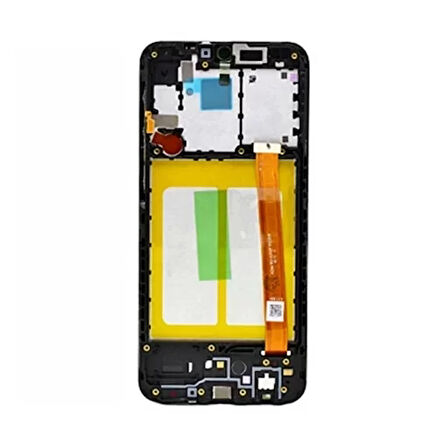 Samsung Uyumlu Galaxy A20e A202 Lcd Ekran Siyah Hk Servis Çıtalı GH82-19571A