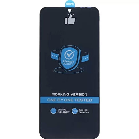 Infinix Uyumlu Zero 20 Lcd Ekran Siyah Tft Kalite Siyah Çıtasız