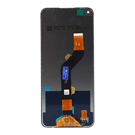 Infinix Uyumlu Note 7 Lcd Ekran Siyah Çıtasız
