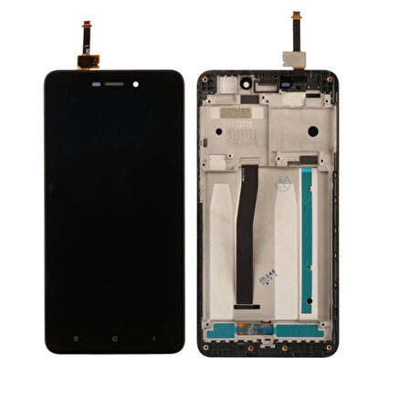 Xiaomi Uyumlu Redmi 4a Lcd Ekran Siyah Çıtalı