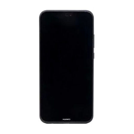 Huawei Uyumlu P20 lite Lcd Ekran Siyah Çıtalı