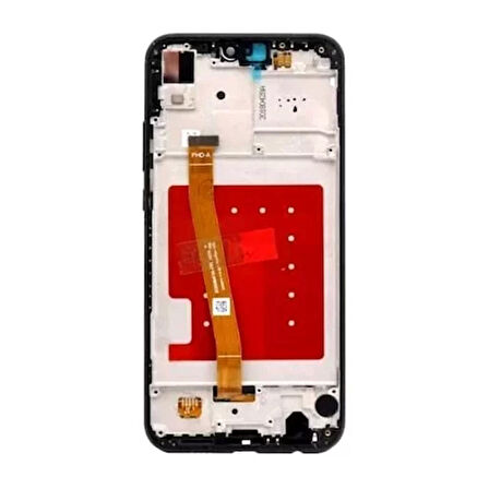 Huawei Uyumlu P20 lite Lcd Ekran Siyah Çıtalı