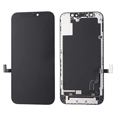 Apple Uyumlu iPhone 12 Mini Lcd Ekran Dokunmatik Siyah Gx (Ltps)