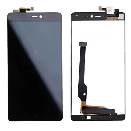 Xiaomi Uyumlu Mi 4c Lcd Ekran Siyah Çıtasız