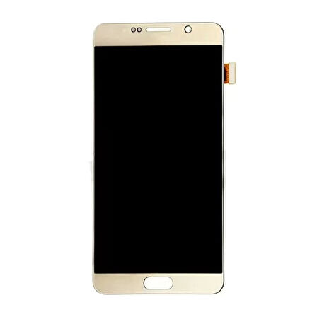 Samsung Uyumlu Galaxy Note 5 N920 Lcd Ekran Dokunmatik Gold OLED