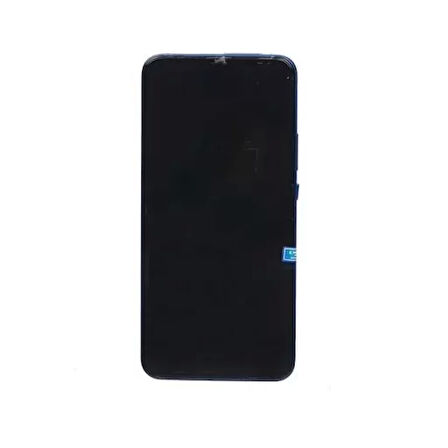 Huawei Uyumlu Y9 Prime 2019 Lcd Ekran Mavi Çıtalı