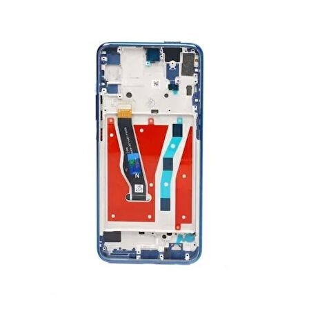 Huawei Uyumlu P Smart Z Lcd Ekran Mavi Çıtalı Servis