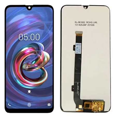 Vestel Uyumlu Venüs E5 Lcd Ekran Siyah Çıtasız