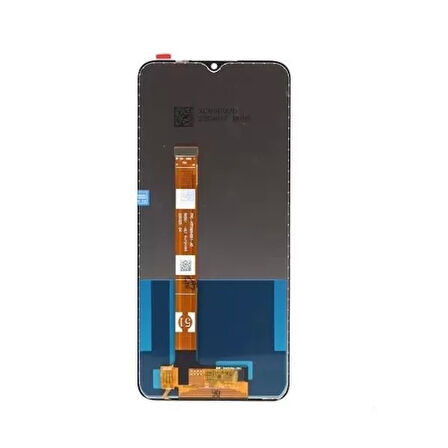Realme Uyumlu C12 Lcd Ekran Siyah Çıtasız