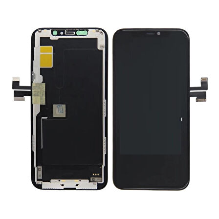 Apple Uyumlu iPhone 11 Pro Lcd Ekran Dokunmatik Siyah TFT Kalite