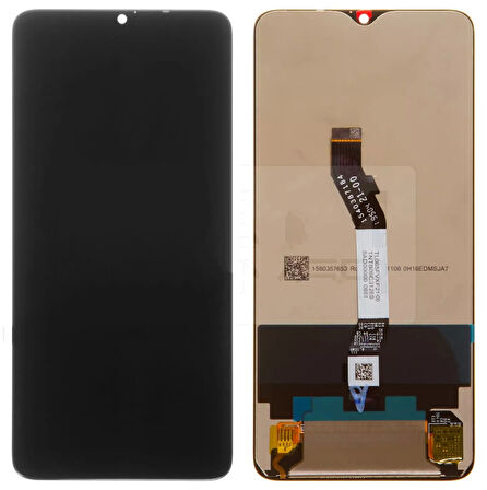 Xiaomi Uyumlu Redmi Note 8 2021 Lcd Ekran Dokunmatik Siyah Çıtasız Servis