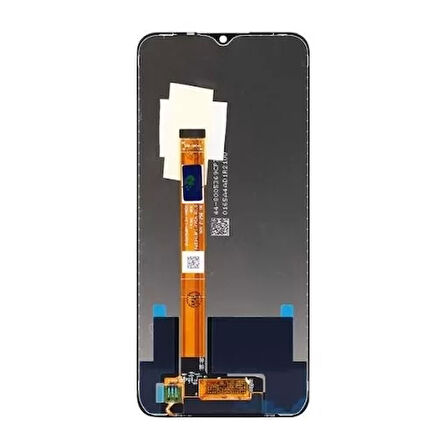 Oppo Uyumlu A15 Lcd Ekran Siyah Çıtasız Servis