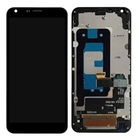Lg Uyumlu Q6 M700 Lcd Ekran Siyah Çıtalı
