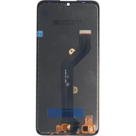 Tecno Uyumlu Spark Pop 5 Lcd Ekran Siyah Çıtasız