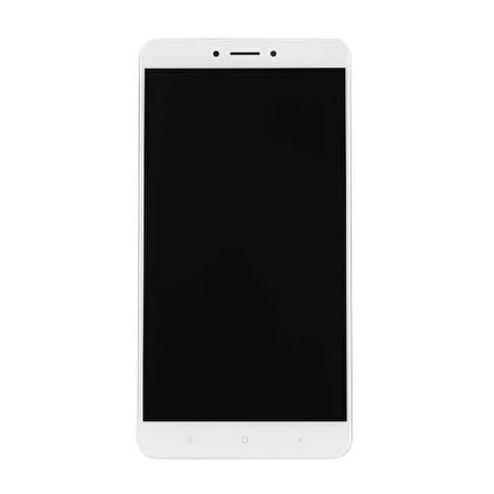 Xiaomi Uyumlu Mi Max 2 Lcd Ekran Beyaz Çıtalı