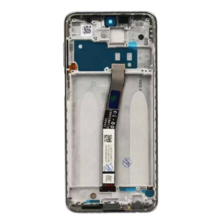 Xiaomi Uyumlu Redmi Note 9 Pro Lcd Ekran Silver Çıtalı Servis