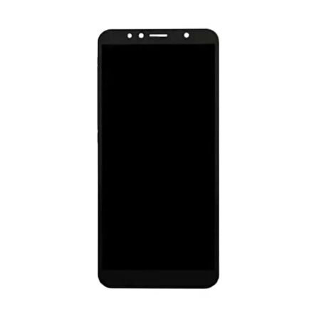 Huawei Uyumlu Y6 2018 Lcd Ekran Siyah Çıtasız