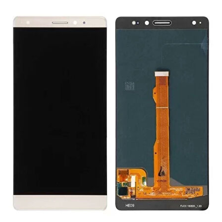 Huawei Uyumlu Mate S Lcd Ekran Gold Çıtasız