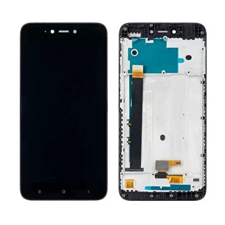 Xiaomi Uyumlu Redmi Note 5a Lcd Ekran Siyah Çıtalı