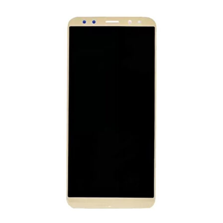Huawei Uyumlu Mate 10 Lite Lcd Ekran Gold Çıtalı