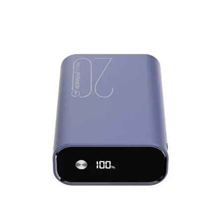 Realpower 20000Mah 22.5W Taşınabilir Mavi Powerbank Rp-Pb2