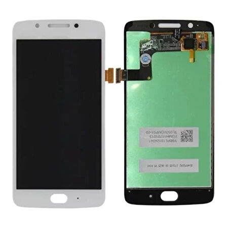 Motorola Uyumlu Xt1676 Moto G5 Lcd Ekran Gold Çıtasız
