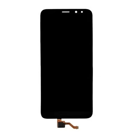 Huawei Uyumlu Mate 10 Lite Lcd Ekran Siyah Çıtasız