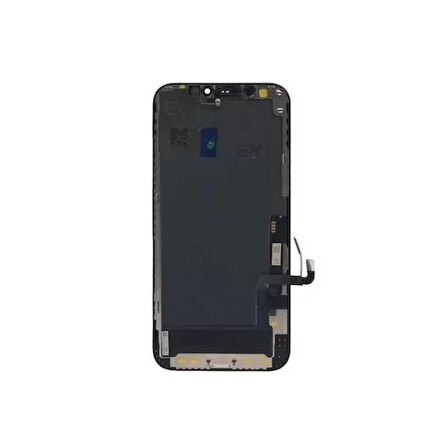 Apple Uyumlu iPhone 12 Lcd Ekran Siyah Oled Gx