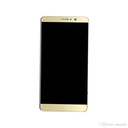 Huawei Uyumlu Mate 9 Lcd Ekran Gold Çıtalı