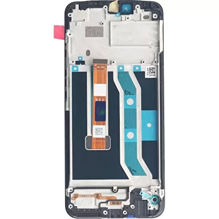 Realme Uyumlu C11 2020 Lcd Ekran Siyah Çıtalı Servis
