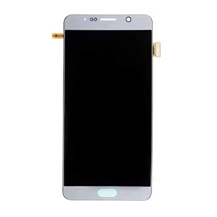 Samsung Uyumlu Galaxy Note 5 N920 Lcd Ekran Dokunmatik Silver OLED