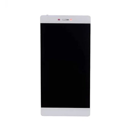 Huawei Uyumlu P8 Lite Lcd Ekran Beyaz Çıtalı